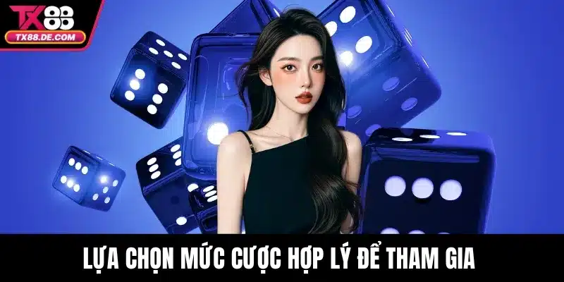 Tài Xỉu MD5 TX88 Là Gì? Hướng Dẫn Chơi Chuẩn Xác Từ A–Z 3 Lựa chọn mức cược hợp lý để tham gia